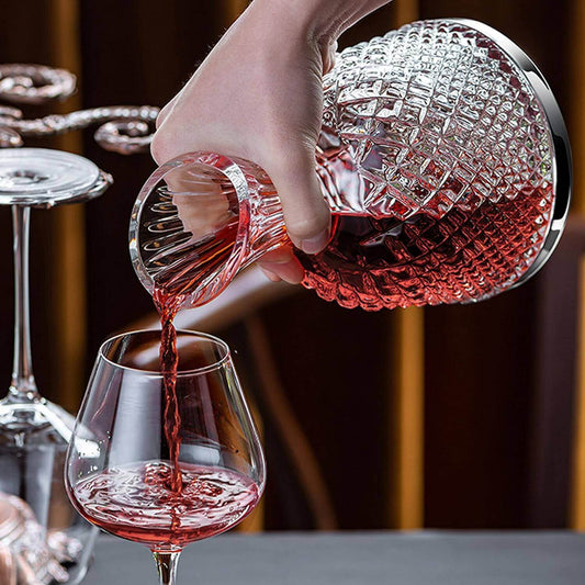 Rotating Wine Decanter
