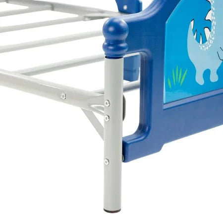 DINOSAUR GREEN TODDLER BED