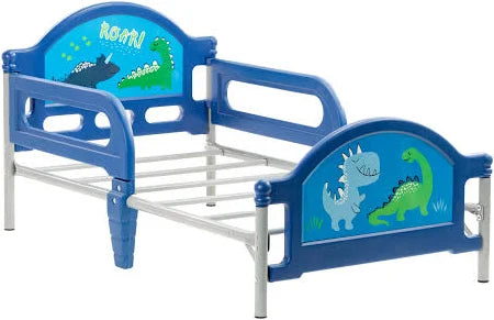 DINOSAUR GREEN TODDLER BED